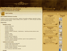 Tablet Screenshot of krastotyra.jnvm.lt